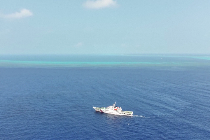 Chinese Military Conducts Combat Readiness Patrols Near Huangyan Dao