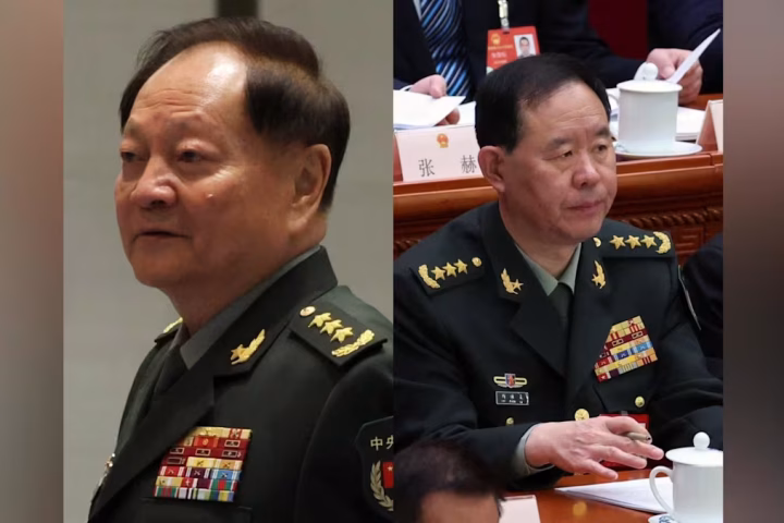 China’s Military Purge Targets Top Generals Zhang Youxia and Liu Zhenli
