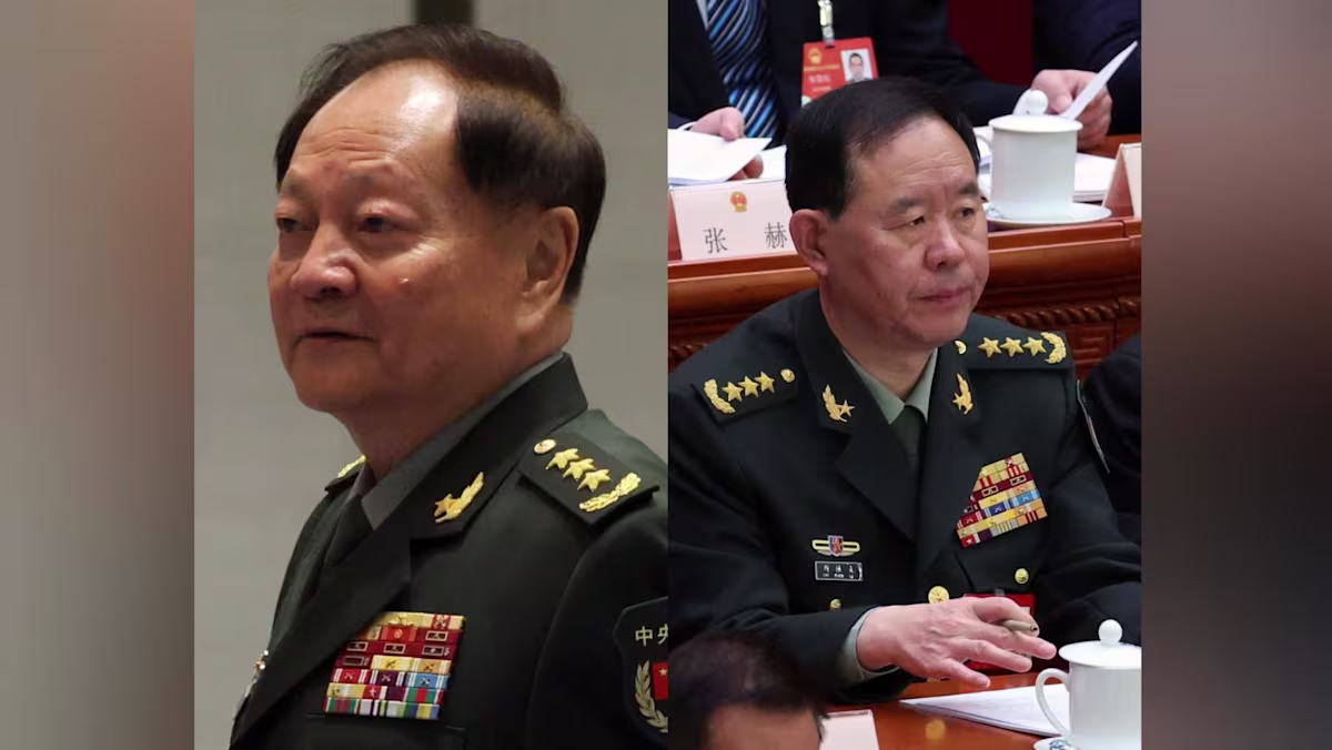 China’s Military Purge Targets Top Generals Zhang Youxia and Liu Zhenli