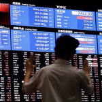 Asian shares drop